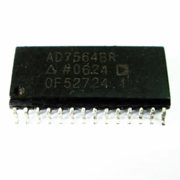 Analogově digitální převodník IC čip AD7564BRSZ-REEL AD7564BRSZ AD7564BRZ AD7564BR IC DAC 12BIT A-OUT 28SSOP