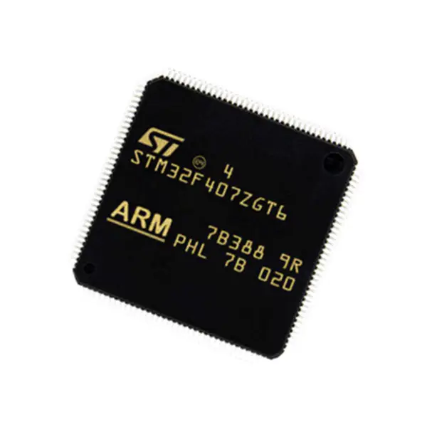 Mikrokontrolér IC čip STM32F407ZGT6TR STM32F407ZGT6J STM32F407ZGT6 IC MCU 32BIT 1MB FLASH 144LQFP