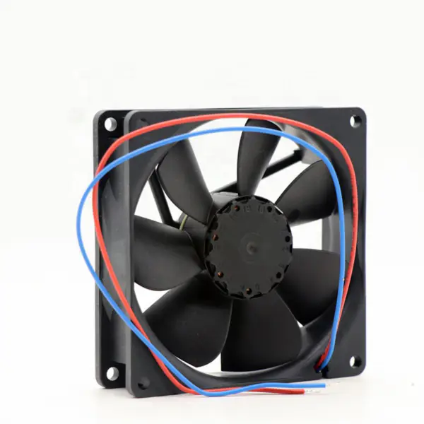 Ebm papst 3414N 92x92x25mm 24VDC 49.4CFM 2.3W 32dBA 2700RPM Kuličková ložiska trubkový ventilátor