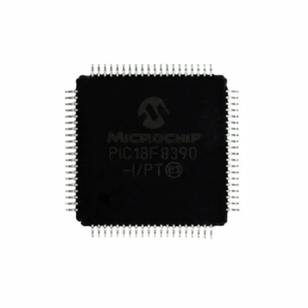 Mikroprocesorový řadič IC čip PIC18F8390-I/PT PIC18F8390-E/PT IC MCU 8BIT 8KB FLASH 80TQFP