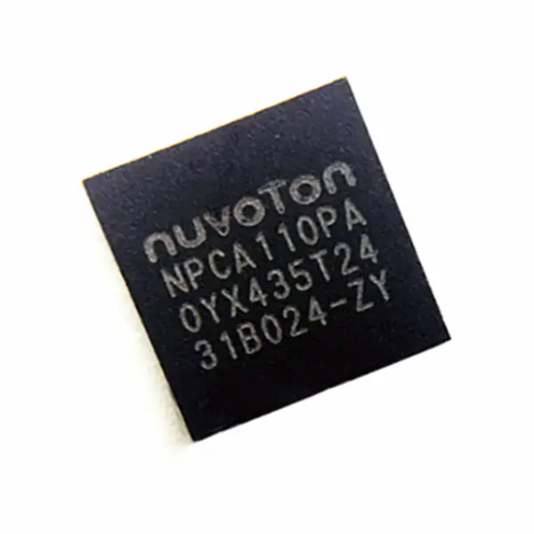 Výkonový zesilovač zvukové frekvence NPCA110PA0YX NPCA110PA0YXTR Audio kodek pro všeobecné použití 40-Pin QFN EP