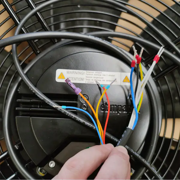 Ebmpapst S3G710-AO85-21/F01 230V 50/60HZ 830RPM 700W odstředivý chladicí ventilátor