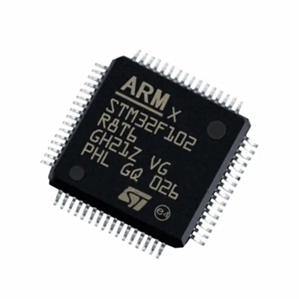 Mikrokontrolér IC čip STM32F102R8T6 STM32F102RBT6 STM32F102RBT6TR IC MCU 32BIT 64KB FLASH 64LQFP