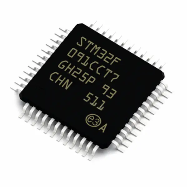 Mikrokontrolér IC čip STM32F091CCT7 STM32F091CBT7 STM32F091RCT7 IC MCU 32BIT 256KB FLASH 48LQFP