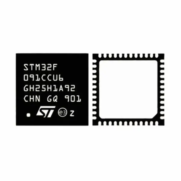Mikrokontrolér IC čip STM32F091CCU6 STM32F091CBU6 STM32F091RCH6TR STM32F091RCY6TR IC MCU 32BIT 256KB FLSH 48UFQFPN