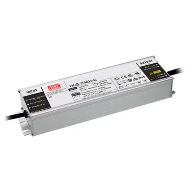 Vodotěsný napájecí zdroj HLG-240H-C2100B HLG-240H-C2100A HLG-240H-C2100AB LED DRVR CC AC/DC 59-119V 2,1A