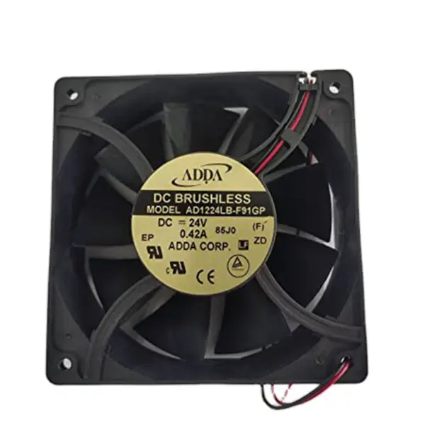 ADDA AD1224LB-F91GP 12038 24VDC 0,42A 2-vodičový měničový chladicí ventilátor