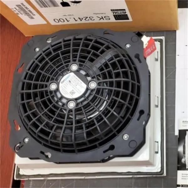 Ebmpapst SK.3241.100 255*255*107mm 230VAC 0.26/0.24A 50/60HZ 46W 230m3/h IP54 Filtrační ventilátor