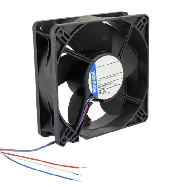 Originální 4412/2HHP 12VDC 12038 120*120*38mm 13W 6.4A 168CFM 5000RPM IP20 Axiální ventilátor s kuličkovými ložisky