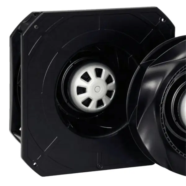 Ebmpapst k3g225-re07-03 230VAC 270x270x131mm 170W 1.4A 705m3/h Kuličková ložiska IP54 EC Odstředivý ventilátor dmychadla
