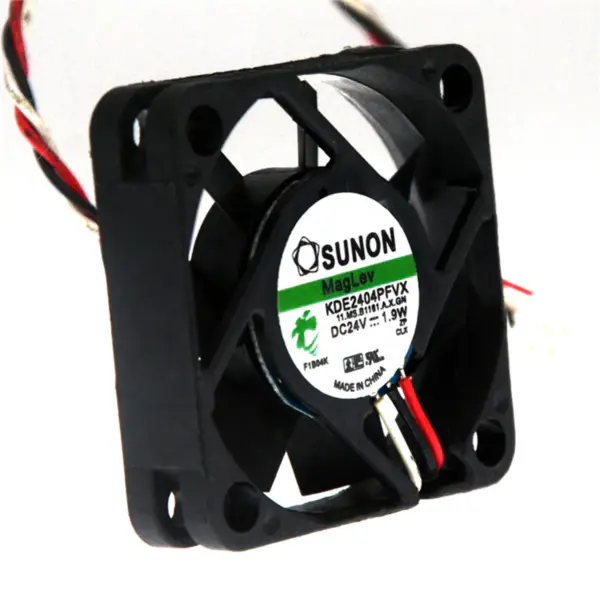 Originální nový Sunon KDE2404PFV2 4010 40*40*10mm 24VDC 1,4W 5800RPM 2 Pin Mini chladicí ventilátor pro CPU měnič