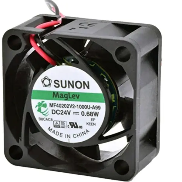 Sunon MF40202V2 40x20mm 24VDC 7.7CFM 0.6W 21dBA 6000RPM Vapo Bearing MagLev Motor Cooling fan for CPU Laptop