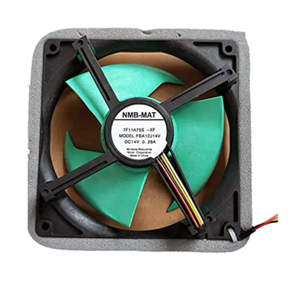 Originální nový NMB FBA12J14V 14VDC 0.28A 125x125mm 4 drátový chladicí ventilátor chladničky s mrazničkou AXial