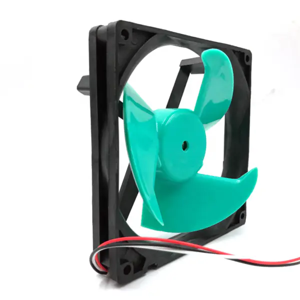 NMB FBA12J15V 15VDC 0.28A 125*125mm 3W 45CFM 3500RPM 3 WIres 16dBA Kuličková ložiska Axiální chladicí ventilátor chladničky