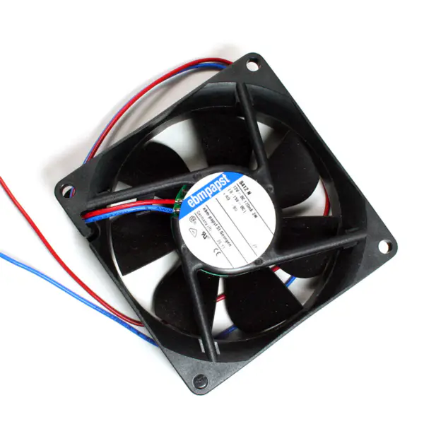 Originální nový Ebmpapst 8412N/37 8412N 8025 80*80*25mm 12VDC 3100RPM 1.7W 69m3/h 32dBA Axiální chladicí ventilátor