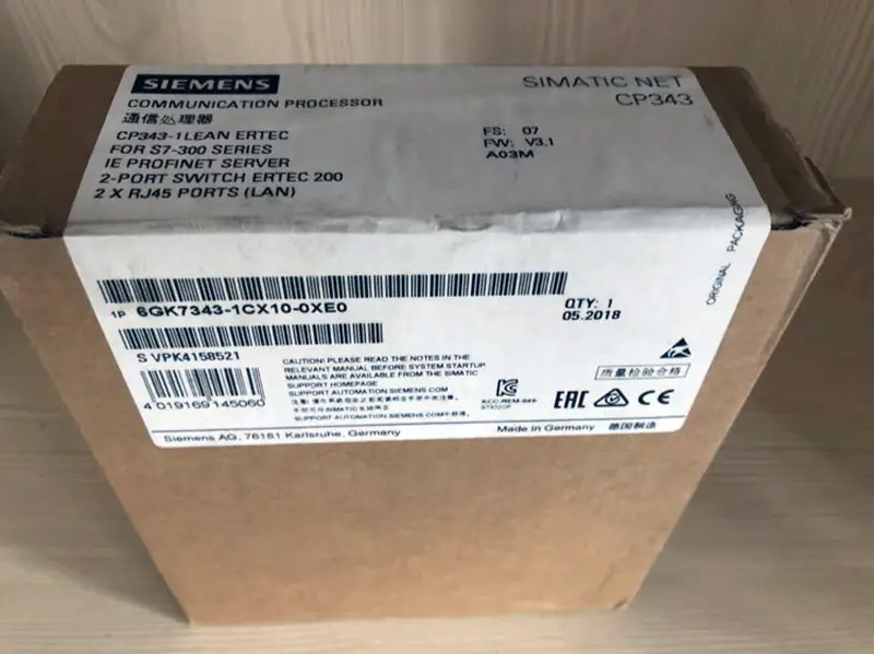 Siemens 1G 6ES7 648-0DC30-0AA0 1G6ES76480DC300AA0