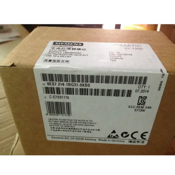 modul fanuc modul 6ES7211-1BE40-0XB0 6ES72111BE400XB0