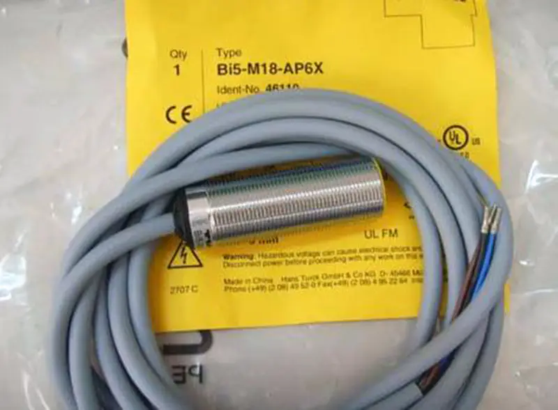 Turck Turck proximity switch mod. doir100-bs18-vp-6x2e-h1141 mca. turck BI15U-Q20-AP6X2 BI15UQ20AP6X2