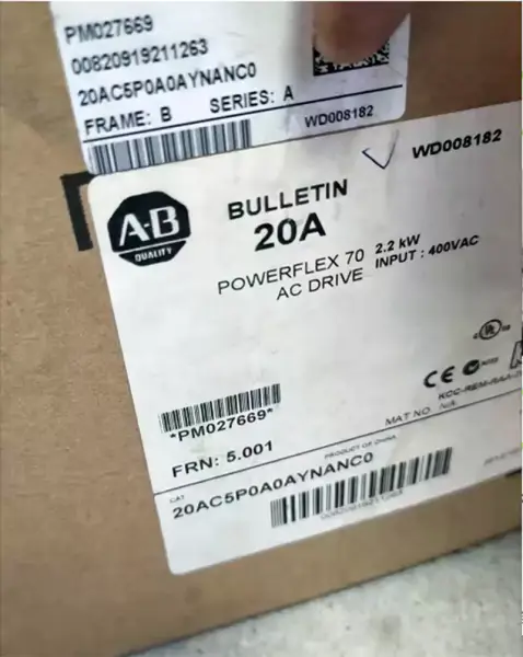 allen bradley měnič 20BC8P7A0AYNANC0 20BC8P7A0AYNANC0