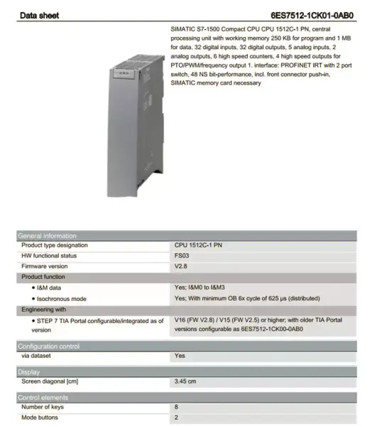 Siemens Modul rozhraní 6ES7151-1AA05-0AA1 6ES71511AA050AA1