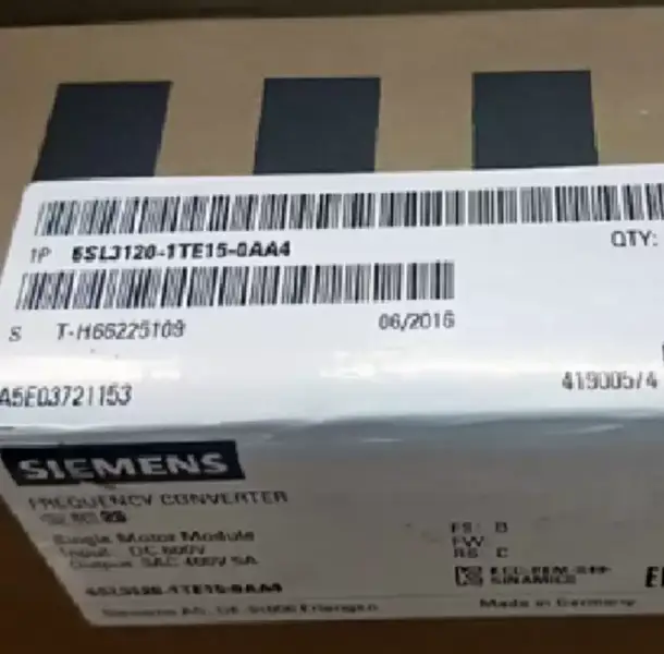 Napájecí modul Siemens 6SL3210-1PB13-8UL0 6SL32101PB138UL0