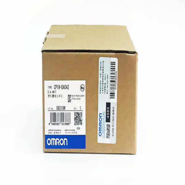 Omron modul 10 kanálů 1no 1nc dc 24v relé černý omron reléový modul 16a CP1W-AD042 CP1WAD042