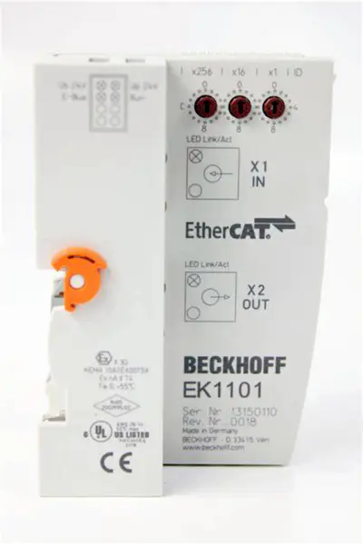 Beckhoff analogový výstupní modul beckhoff el2809 16kanálový digitální výstupní terminál 24v dc EK1100 EK1100