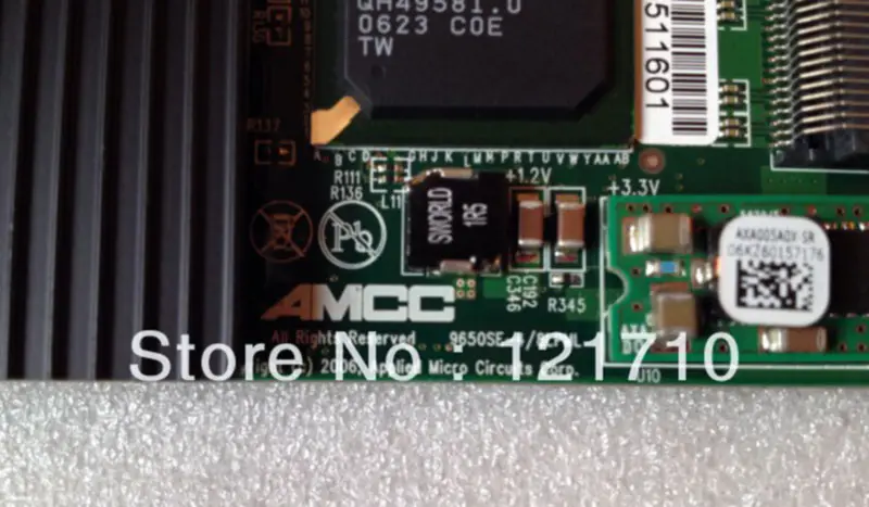 LSI 3ware Server raid controller 3ware AMCC 9650SE-4 8LPML PCI-E rozhraní průmyslová základní deska