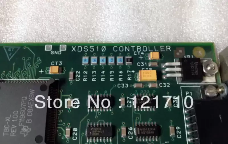 Deska XDS510 CONTROLLER 2563571-0001 101-000-057B AMP003005-0058 TI JTAG průmyslová základní deska