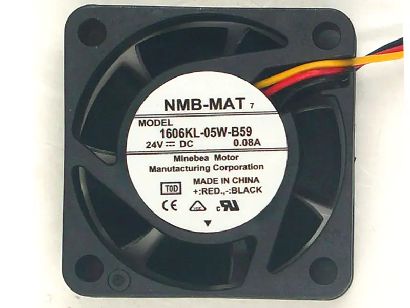 NMB 1606KL-05W-B59 Ventilátor bez zástrčky