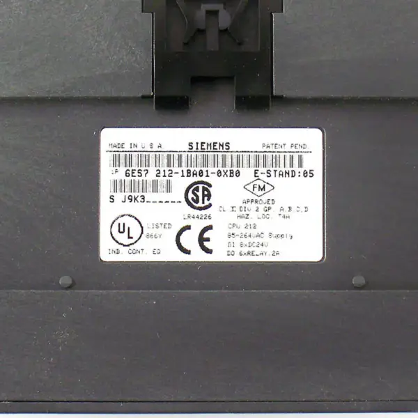 Siemens 6ES72121BA010XB0