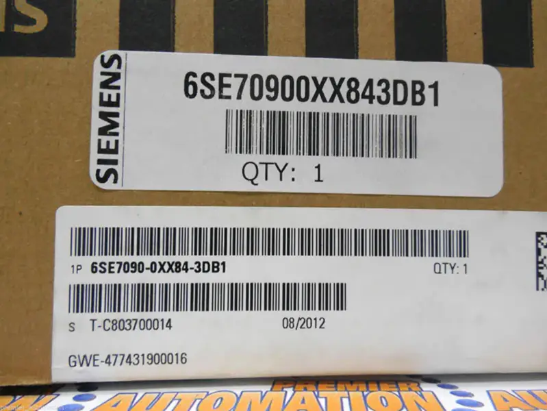Siemens 6SE7090-0XX84-3DB1