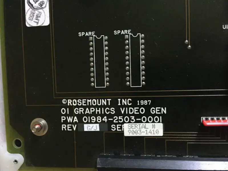 ROSEMOUNT 01984-2503-0001
