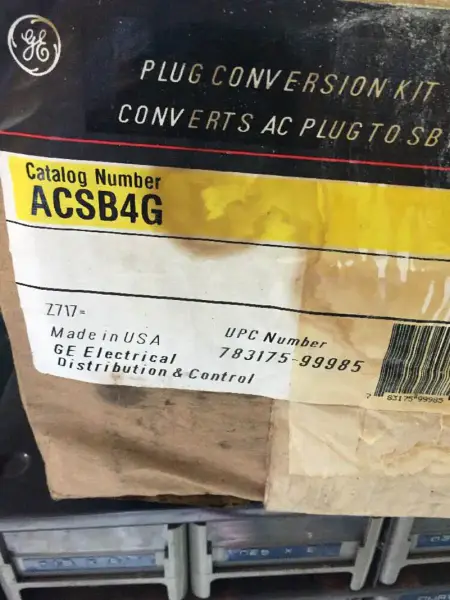 GENERAL ELECTRIC ACSB4G