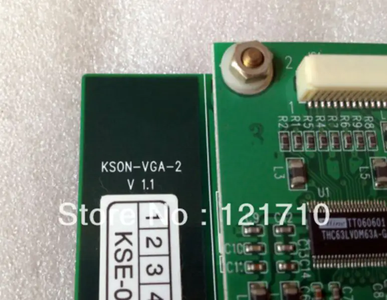 THS-2005 Rozhraní ISA LCD zobrazovací karty KSON-VGA-2 V 1.1 průmyslová základní deska