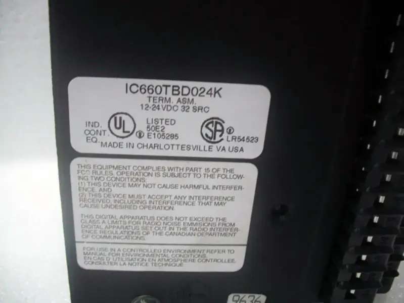 GE Fanuc IC660BBD024