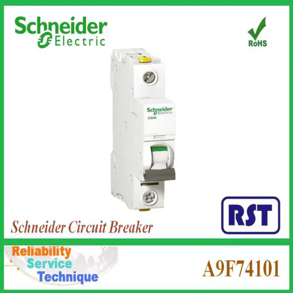 nový a originální A9F74101 Acti9 iC60NC 1P 1Amp Schneider electrical Miniaturní jistič