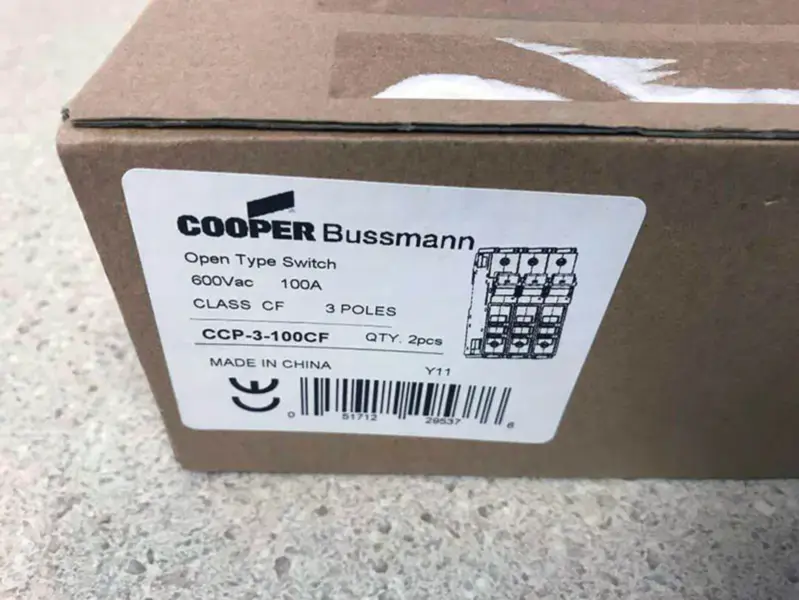 Cooper Bussmann CCP-3-100CF