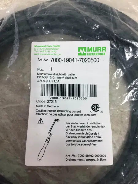 MURR ELEKTRONIK 7000-19041-7020500