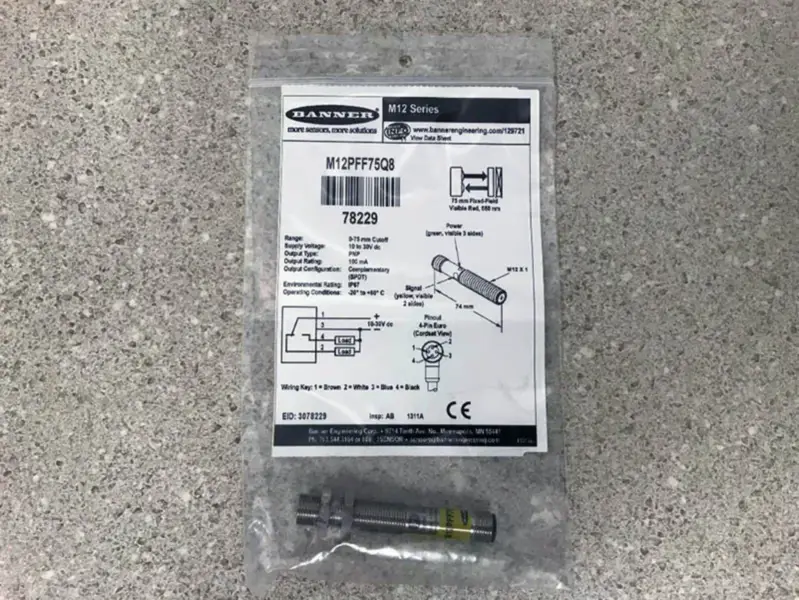Senzor Banner M12PFF75Q8