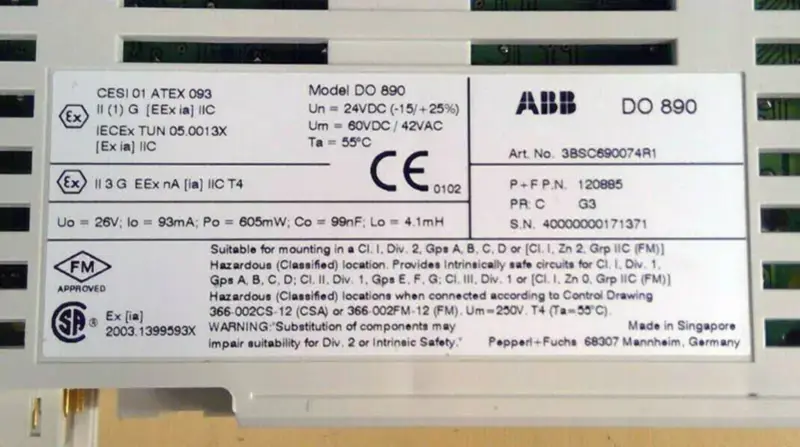 ABB 3BSC690074R1