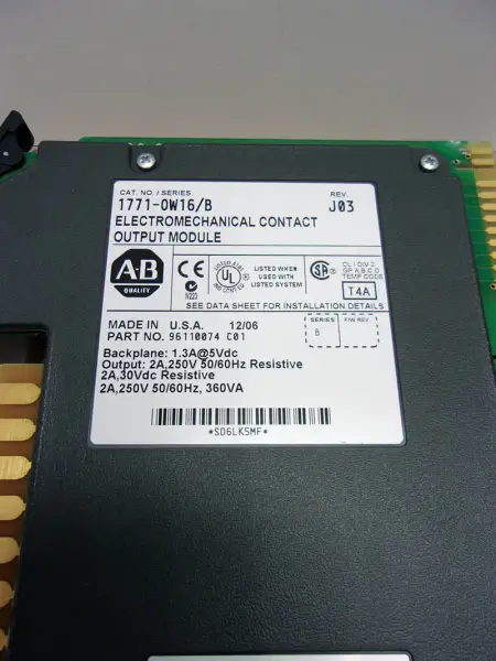 Allen-Bradley 1771-0W16