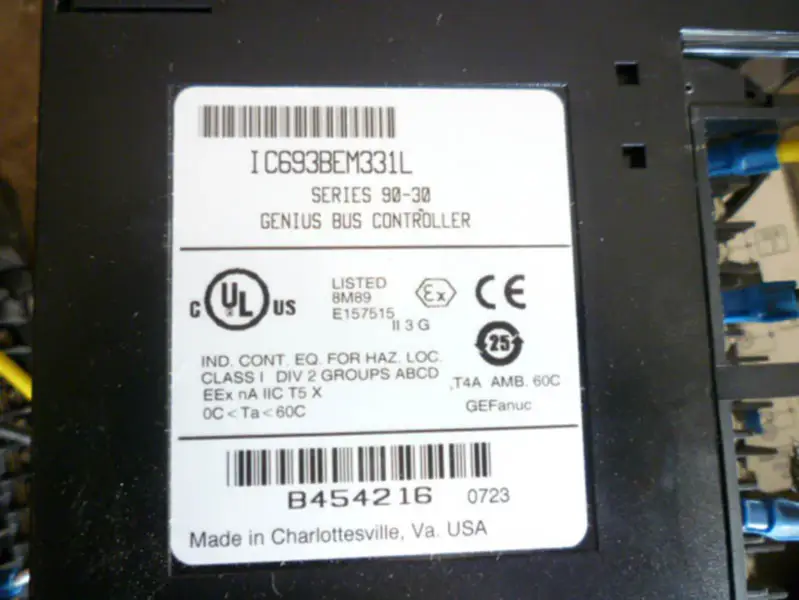 PLC GE Fanuc řady 90-30 IC693BEM331L