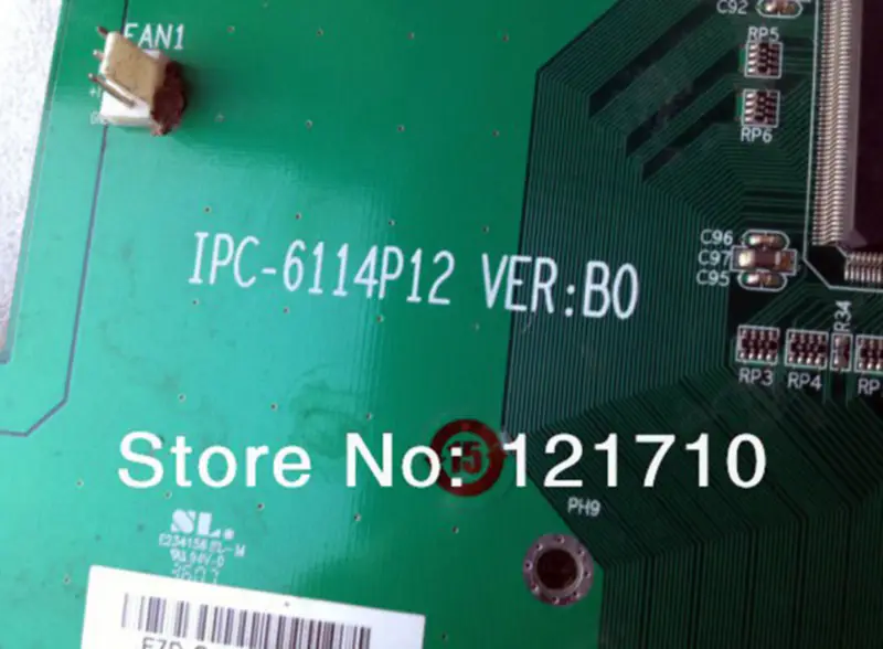 Deska EVOC IPC-6114P12 VER B0 PCI*12 ISA*3 průmyslová základní deska