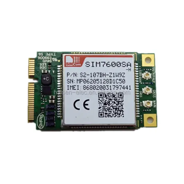 SIMCOM SIM7600G-H-PCIE SIM7600SA-H-PCIE 4G LTE CAT4 GPRS GSM modul SIM7600JC-H-PCIE SIM7600NA-H-PCIE