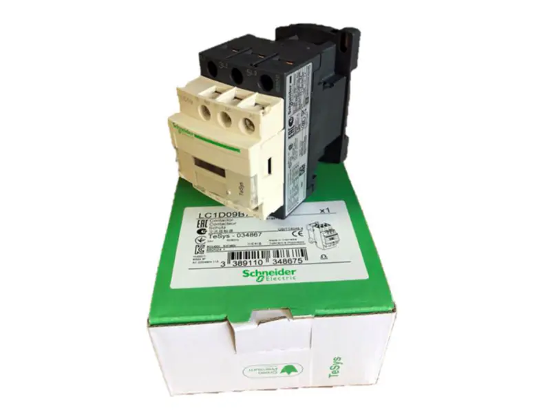 rychlé dodání LC1D09B7 9A 24VAC 3P Schneider AC magnetický stykač