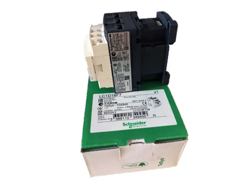 horký prodej LC1D18F7 18A 110VAC 3P Schneider AC magnetický stykač