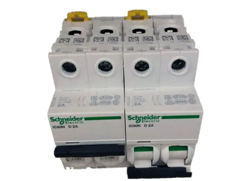 nový a originální A9F75202 2P 2A Acti 9 IC60N Schneider Miniaturní jistič