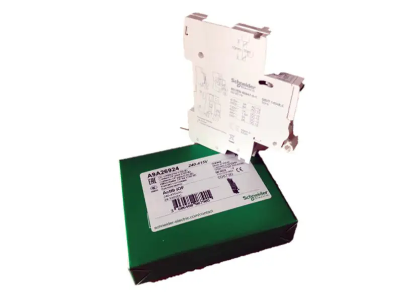 A9A26924 1C/O 6A 500V Acti 9 Schneider Pomocný kontakt pro montáž na DIN lištu