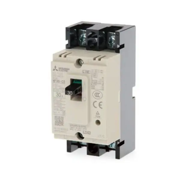 NF-30CS 2P 20A 500VAC Mitsubishi MCCB jističe s lisovaným pouzdrem